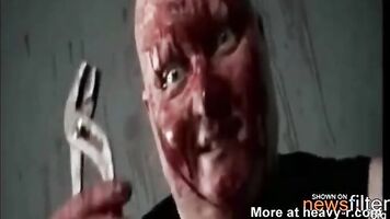 Sucking on a cock or dick makes an already violent scenario even worse.