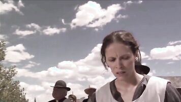 Raped milf in a brutal fucking video, with forced cock sucking and oral sex.