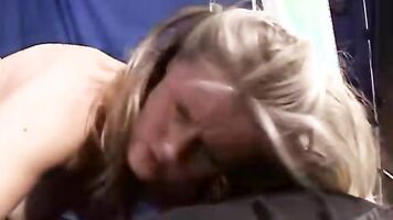 Brutal fuck of a drunken amateur in a porn movie featuring real rape xxx content.