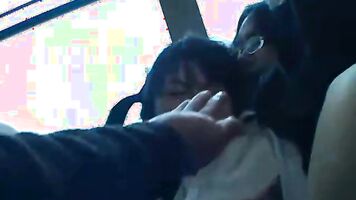 Oral sex was forced upon an unsuspecting anal ass in a brutal blowjob rape video.