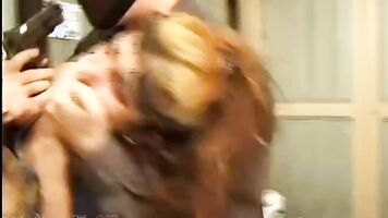 Every sexy woman was violated in the rape video and brutally forced to do dirty oral sex.