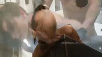 Ass and blowjob actions make a psycho thrillers rape porn movie interesting to watch.