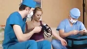 She was forced to suck and lick while being treated like a worthless object in the homemade video.