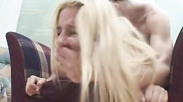 A brutal fuck with a violent sex show going on in this rape porn movie.