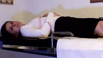 Stepfather having rough sex with daughter's friend in amateur homemade rape porn movie.